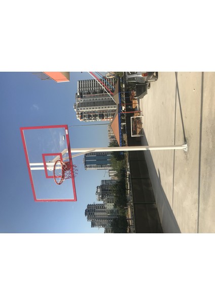 Mia Basketbol Potası 105*180 8 mm Solid Polikarbon 45 cm Yaylı Çember