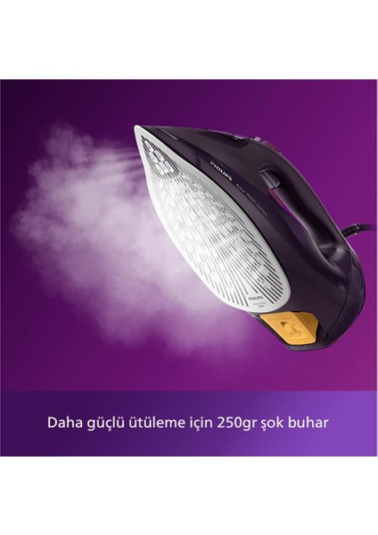 Azur DST7061/30 Buharlı Ütü Koyu Mor