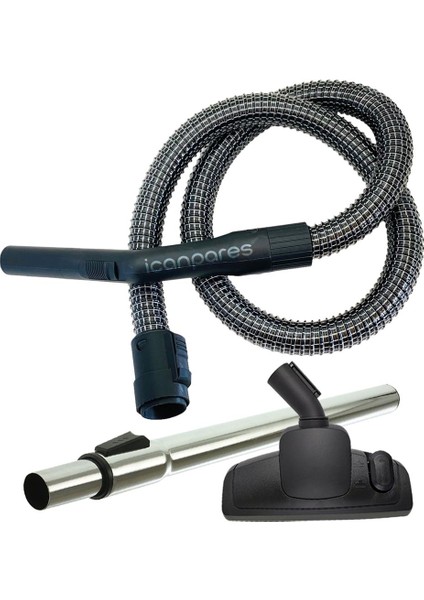 Karcher Uyumlu Wd 5 Premium Süpürge Çelik Telli Hortumu Seti