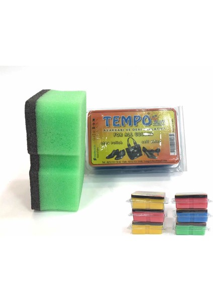 Ayakkabı Temizleme Süngeri 6'lı Set-Naturel