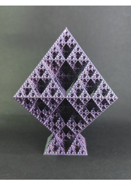 Octahedron Renk Değiştiren Dekoratif Süs