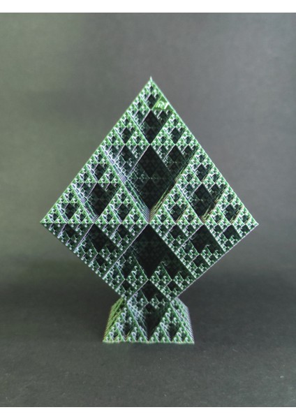 Octahedron Renk Değiştiren Dekoratif Süs