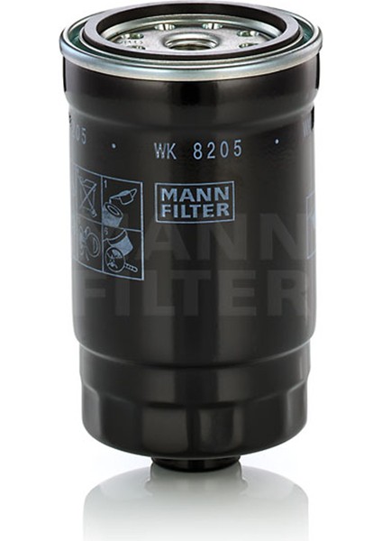 Mann Fılter Kia Ceed 1.6 Crdı Dizel Yakıt Filtresi 2008-2011 Mann Filter