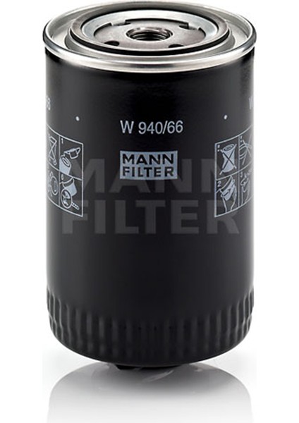 Mann Filter W940/66 Yağ Filtresi