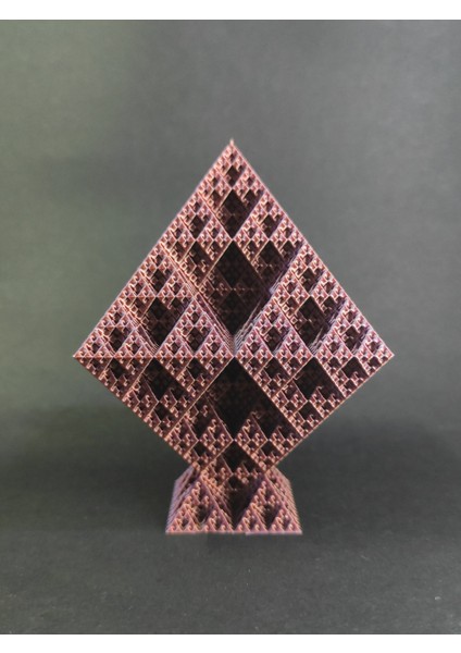 Octahedron Renk Değiştiren Dekoratif Süs