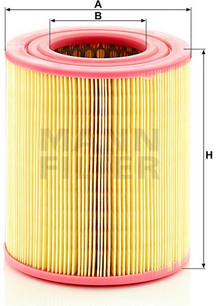Mann Fılter Audi A6 (C6) 2.0 Tfsı Hava Filtresi 2005-2011 Mann Filter