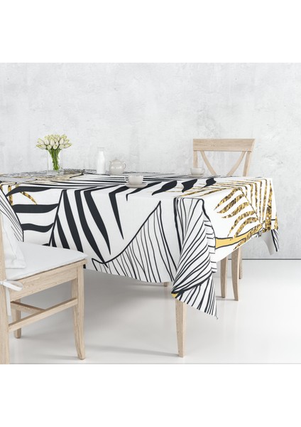 Modern Temalı Dijital Baskı Masa Örtüsü Alho_tblc-2 (140X180)