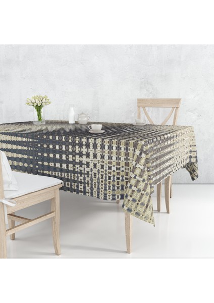 Modern Temalı Dijital Baskı Masa Örtüsü Alho_tblc-1 (140X180)