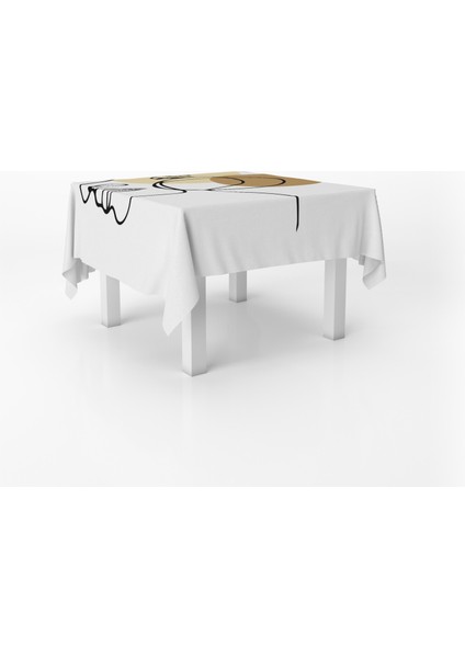 Modern Temalı Dijital Baskı Masa Örtüsü Alho_tblc-16 (140X260) fiyatları