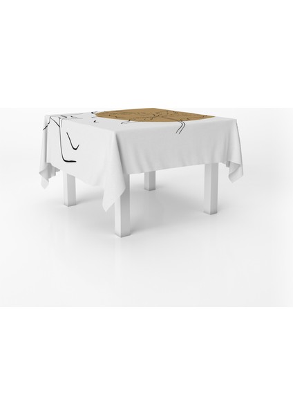 Modern Temalı Dijital Baskı Masa Örtüsü Alho_tblc-18 (140X260) fiyatları