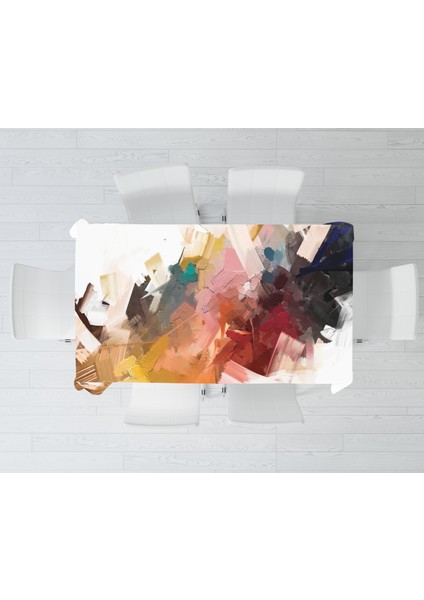 Modern Temalı Dijital Baskı Masa Örtüsü Alho_tblc-11 (140X220)