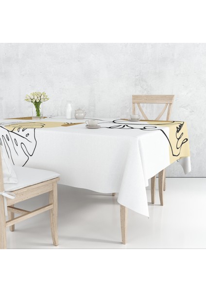 Modern Temalı Dijital Baskı Masa Örtüsü Alho_tblc-15 (120X140)