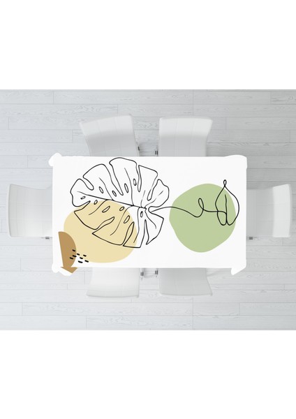 Modern Temalı Dijital Baskı Masa Örtüsü Alho_tblc-17 (140X180) modelleri