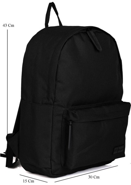 1001 Siyah 15' Laptop Bölmeli Unisex Sırt Çantası fırsatları