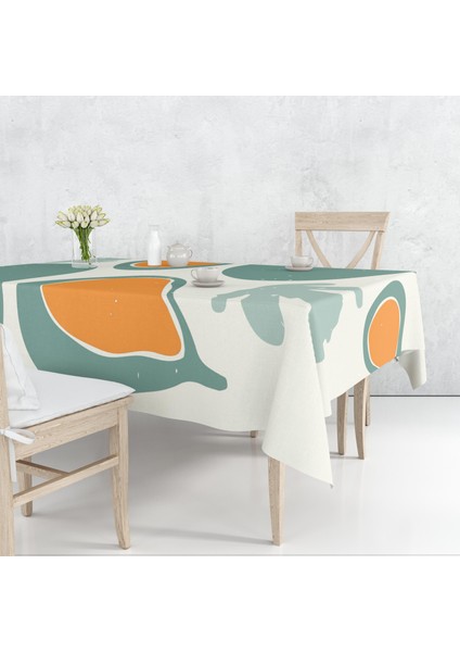 Incir Temalı Dijital Baskı Masa Örtüsü Alho_tblc-39 (140X180)