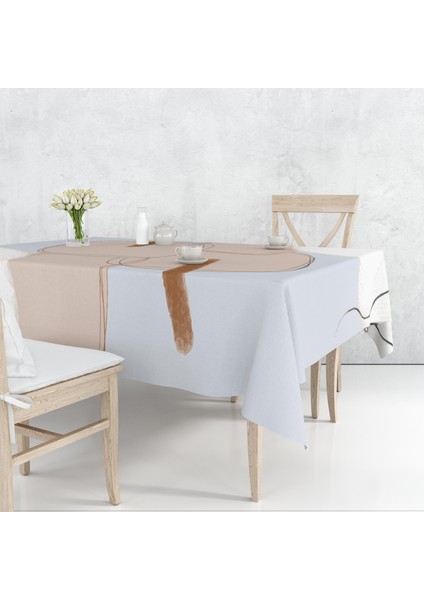 Modern Temalı Dijital Baskı Masa Örtüsü Alho_tblc-33 (140X260)