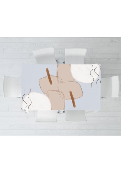 Modern Temalı Dijital Baskı Masa Örtüsü Alho_tblc-33 (140X260) modelleri