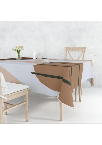 Modern Temalı Dijital Baskı Masa Örtüsü Alho_tblc-32 (140X220)
