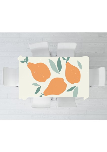 Armut Temalı Dijital Baskı Masa Örtüsü Alho_tblc-38 (140X260) modelleri