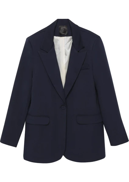 Blazer Ceket Lacivert