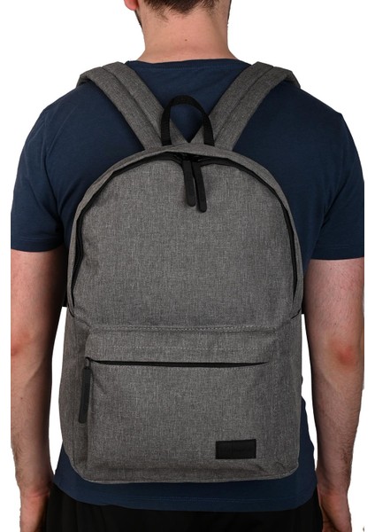 1001 Gri 15' Laptop Bölmeli Unisex Sırt Çantası fiyatları