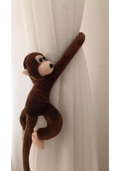 Sarılan Maymun Peluş Perde Tutucu Askı Çocuk Oyuncak Uyku Arkadaşı modelleri