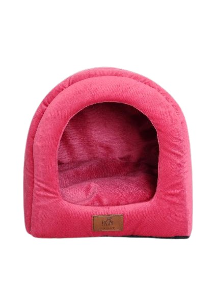 Alithestereo Peggy Bubbles Peluş Kedi Evi 36X40X38CM Pembe Alithestereo