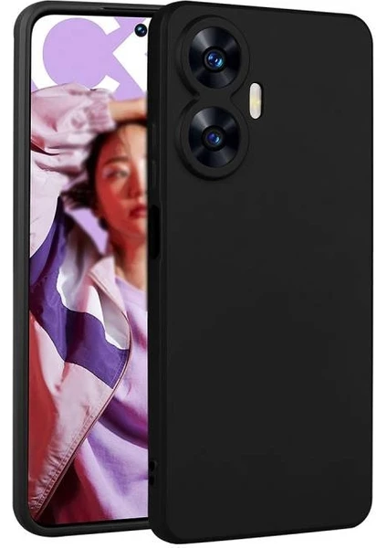 Realme C55 ile Uyumlu Kılıf Soft Premium Yumuşak Silikon Telefon Kılıfı Kapak