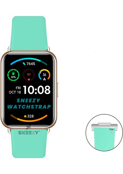 Huawei Watch Fit 2 Uyumlu Purelux Soft Silikon Kordon modelleri