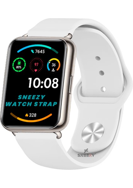 Huawei Watch Fit 2 Uyumlu Purelux Soft Silikon Kordon