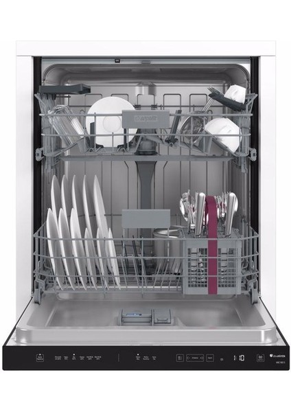 Abc 160 S Siyah 6 Programlı Ankastre Bulaşık Makinesi indirimleri