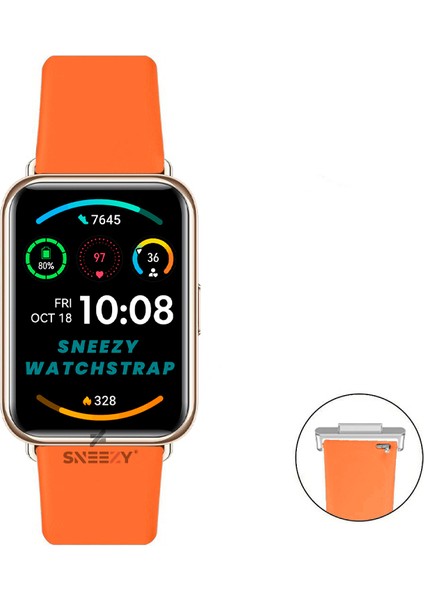 Huawei Watch Fit 2 Uyumlu Purelux Soft Silikon Kordon modelleri