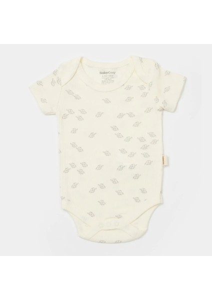 Babycosy Organic Cotton 2 Li Kısa Kollu Bebek Zıbın Atlet CSYM1121 fırsatları