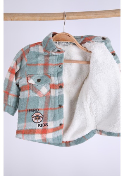 Baby Hola Babyhola Yün Polar Ceket Pantolon Erkek Takım 2'li 12592