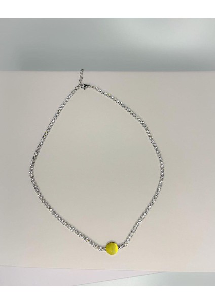 Çelik Taşlı, Gold Detaylı Kolye fiyatları