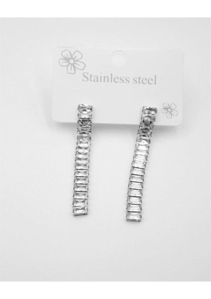 Çelik Taşlı, Sallantılı Küpe Gümüş