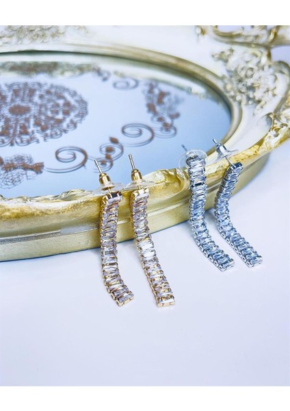 Çelik Taşlı, Sallantılı Küpe Gümüş modelleri