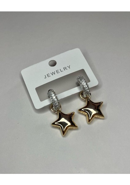 Özel Seri Taşlı Yıldız Küpe fiyatları