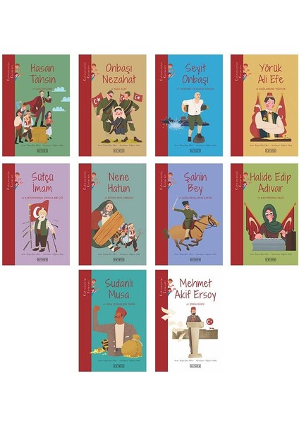 Kahramanlar Karavanı 10 Kitap Set - Büşra Şen Altun