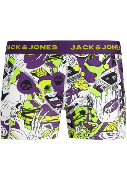 Jacspace Skull Trunk Sn Erkek Mor Boxer 12240247-Purple