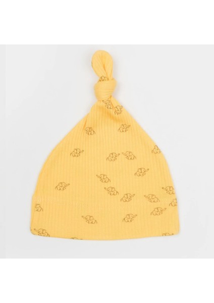 Babycosy Organik Modal Fil Desenli Şapkalı 3 Lü Bebek Takım CSYM25500 fırsatları