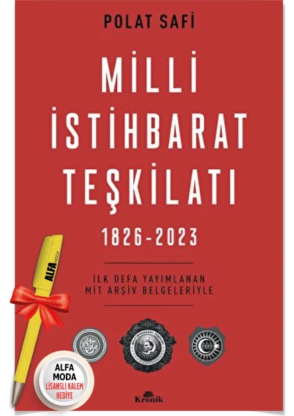 Milli Istihbarat Teşkilatı (1826-2023) (Polat Safi) + Alfa Moda Kalem- Tarih Inceleme - Kronik Kitap