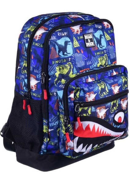 Dinozor Desenli Okul Çantası Bd CN0236