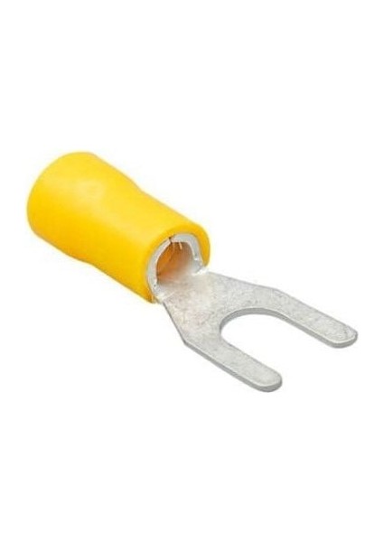 Gwest GÇU-6006 (100 Adet) 4-6mm2 Sarı Çatal Kablo Ucu
