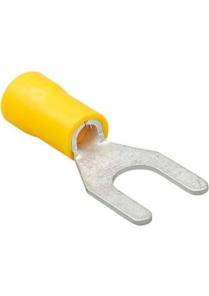 Gwest GÇU-8006 4.0-6.0mm2 (100 Adet) Çatal Tip Izoleli Kablo Ucu