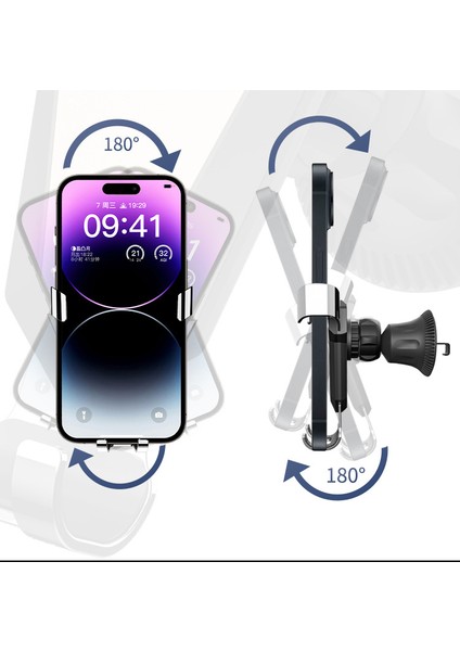 Kancalı Araba Cep Telefonu Braketi, Araba Hava Çıkışı Sabit Araba Çok Fonksiyonlu Braket (Yurt Dışından) indirimleri
