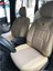 Ford Transit Connect Panelvan Uyumlu 1+1 Koltuk Kılıfı - Bej - Siyah 2