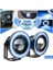 Mercekli Angel LED Halkalı Sis Far 89MM Su Geçirmez Angel Renk Seçenekli (Beyaz, Buz Mavi, Turuncu) 1