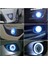 Mercekli Angel LED Halkalı Sis Far 89MM Su Geçirmez Angel Kumandalı Renk Seçenekli (Beyaz, Buz Mavi, Turuncu) 4