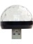 10 Sıcak Satış Altı Renkli Kristal Ampul Sihirli Top Küçük Renkli Işıklar Mini USB Sesle Etkinleştirilen LED Araba Kullanıcısı Açık (Yurt Dışından) 1